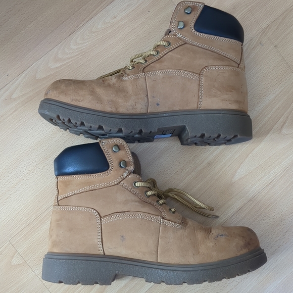Wolverine Carlsbad‎ Work Boots Size 10.5 W Tan 6\